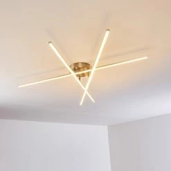 Hofstein Tornio Deckenleuchte LED Nickel-Matt, 3-flammig -LED Leuchten Verkäufe tornio deckenleuchte h3271759 do1 18