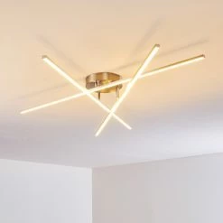 Hofstein Tornio Deckenleuchte LED Nickel-Matt, 3-flammig -LED Leuchten Verkäufe tornio deckenleuchte h3271759 do1 21