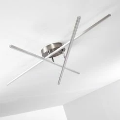 Hofstein Tornio Deckenleuchte LED Nickel-Matt, 3-flammig -LED Leuchten Verkäufe tornio deckenleuchte h3271759 do1 26