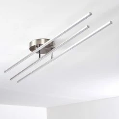 Hofstein Tornio Deckenleuchte LED Nickel-Matt, 3-flammig -LED Leuchten Verkäufe tornio deckenleuchte h3271759 do1 27