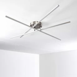 Hofstein Tornio Deckenleuchte LED Nickel-Matt, 3-flammig -LED Leuchten Verkäufe tornio deckenleuchte h3271759 do1 28