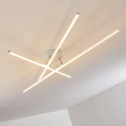 Hofstein Tornio Deckenleuchte LED Nickel-Matt, Weiß, 3-flammig 44 Hofstein Tornio Deckenleuchte LED Nickel-Matt, Weiß, 3-flammig -LED Leuchten Verkäufe tornio deckenleuchte h3271773 do1 15