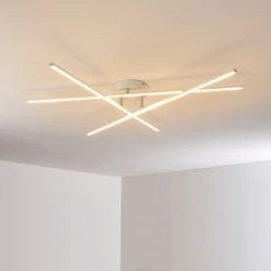 Hofstein Tornio Deckenleuchte LED Nickel-Matt, Weiß, 3-flammig 55 Hofstein Tornio Deckenleuchte LED Nickel-Matt, Weiß, 3-flammig -LED Leuchten Verkäufe tornio deckenleuchte h3271773 do1 26