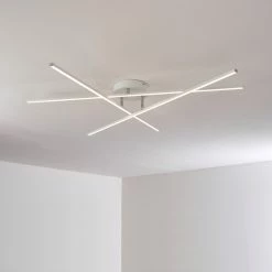 Hofstein Tornio Deckenleuchte LED Nickel-Matt, Weiß, 3-flammig 57 Hofstein Tornio Deckenleuchte LED Nickel-Matt, Weiß, 3-flammig -LED Leuchten Verkäufe tornio deckenleuchte h3271773 do1 28