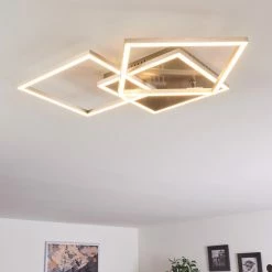 Hofstein Torres Deckenleuchte LED Nickel-Matt, 3-flammig -LED Leuchten Verkäufe torres deckenleuchte h3381380 10