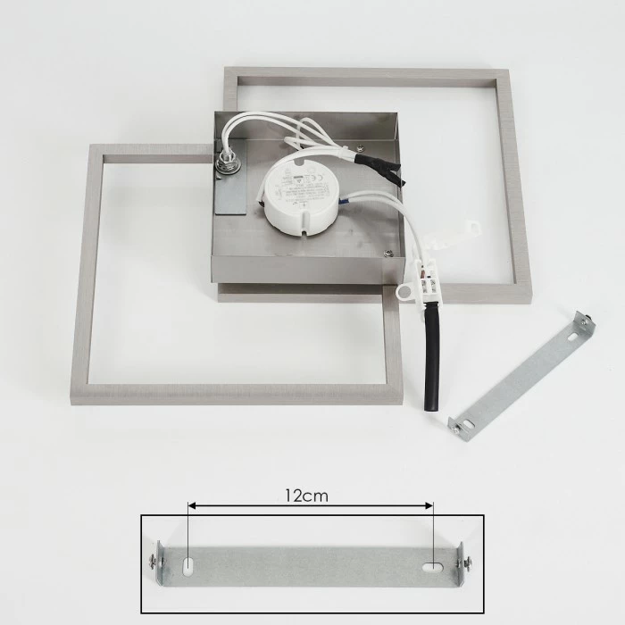 Hofstein Torres Deckenleuchte LED Weiß, 2-flammig 5 Hofstein Torres Deckenleuchte LED Weiß, 2-flammig – Bild 5