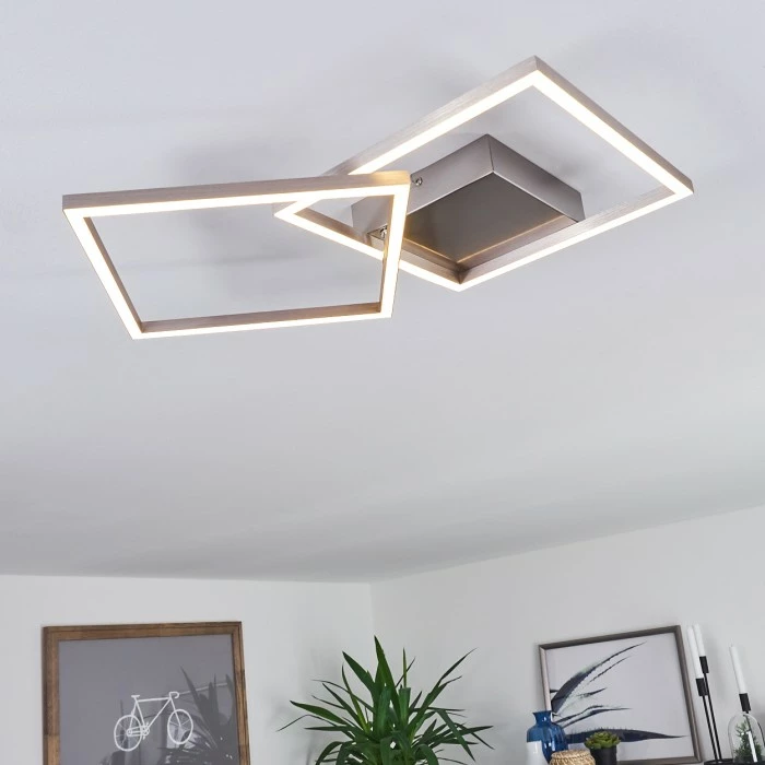 Hofstein Torres Deckenleuchte LED Weiß, 2-flammig 7 Hofstein Torres Deckenleuchte LED Weiß, 2-flammig – Bild 7