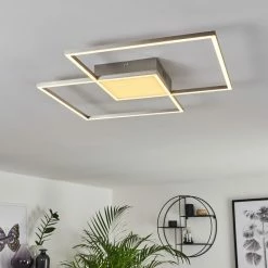 Hofstein Torresella Deckenleuchte LED Nickel-Matt, 2-flammig, Fernbedienung 25 Hofstein Torresella Deckenleuchte LED Nickel-Matt, 2-flammig, Fernbedienung -LED Leuchten Verkäufe torresella deckenleuchte h3392591 11