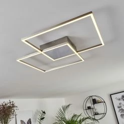 Hofstein Torresella Deckenleuchte LED Nickel-Matt, 2-flammig, Fernbedienung 26 Hofstein Torresella Deckenleuchte LED Nickel-Matt, 2-flammig, Fernbedienung -LED Leuchten Verkäufe torresella deckenleuchte h3392591 12