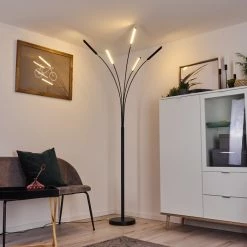 Hofstein Totara Stehleuchte LED Schwarz, 5-flammig 20 Hofstein Totara Stehleuchte LED Schwarz, 5-flammig -LED Leuchten Verkäufe totara stehleuchte h3385357 8