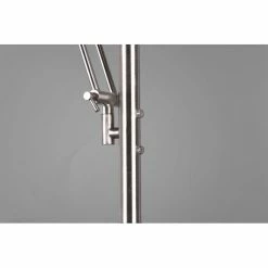 Trio Leuchten Trio Barrie Deckenfluter LED Nickel-Matt, 2-flammig -LED Leuchten Verkäufe trio barrie deckenfluter 424210307 3