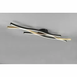 Trio Leuchten Trio Blaze Deckenleuchte LED Messing, 1-flammig