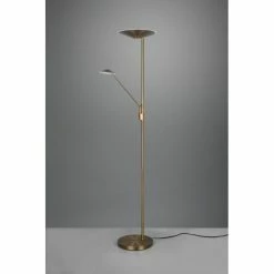 Trio Leuchten Trio Brantford Deckenfluter LED Altmessing, 1-flammig -LED Leuchten Verkäufe trio brantford deckenfluter 425610204 5