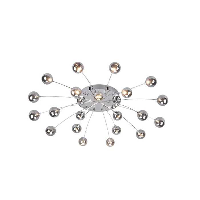 Trio Leuchten Trio Bullet Deckenleuchte LED Chrom, 21-flammig 3 Trio Leuchten Trio Bullet Deckenleuchte LED Chrom, 21-flammig – Bild 3