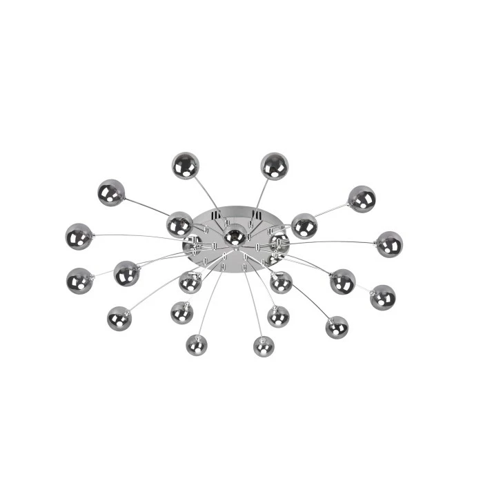 Trio Leuchten Trio Bullet Deckenleuchte LED Chrom, 21-flammig 4 Trio Leuchten Trio Bullet Deckenleuchte LED Chrom, 21-flammig – Bild 4