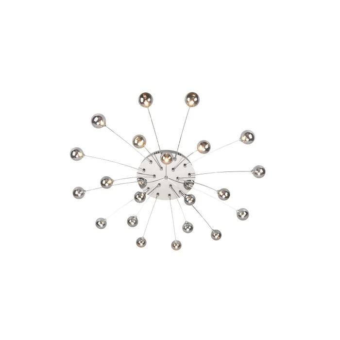 Trio Leuchten Trio Bullet Deckenleuchte LED Chrom, 21-flammig 5 Trio Leuchten Trio Bullet Deckenleuchte LED Chrom, 21-flammig – Bild 5