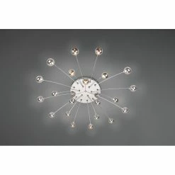 Trio Leuchten Trio Bullet Deckenleuchte LED Chrom, 21-flammig 15 Trio Leuchten Trio Bullet Deckenleuchte LED Chrom, 21-flammig -LED Leuchten Verkäufe trio bullet deckenleuchte 641412106 7