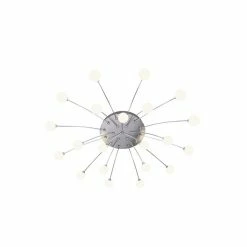 Trio Leuchten Trio Bullet Deckenleuchte LED Nickel-Matt, 21-flammig 12 Trio Leuchten Trio Bullet Deckenleuchte LED Nickel-Matt, 21-flammig -LED Leuchten Verkäufe trio bullet deckenleuchte 641412107 4