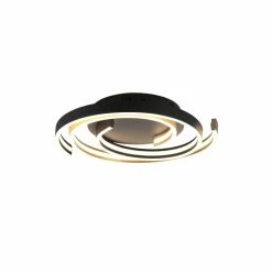 Trio Leuchten Trio Caya Deckenleuchte LED Messing, Schwarz, 1-flammig -LED Leuchten Verkäufe trio caya deckenleuchte 641910208 2