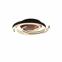 Trio Leuchten Trio Caya Deckenleuchte LED Messing, Schwarz, 1-flammig -LED Leuchten Verkäufe trio caya deckenleuchte 641910208 3