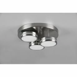 Trio Leuchten Trio Franklin Deckenleuchte LED Nickel-Matt, 3-flammig 15 Trio Leuchten Trio Franklin Deckenleuchte LED Nickel-Matt, 3-flammig -LED Leuchten Verkäufe trio franklin deckenleuchte 626510307 7