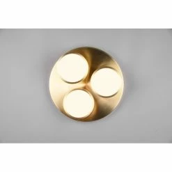 Trio Leuchten Trio Franklin Deckenleuchte LED Messing, 3-flammig 14 Trio Leuchten Trio Franklin Deckenleuchte LED Messing, 3-flammig -LED Leuchten Verkäufe trio franklin deckenleuchte 626510308 6