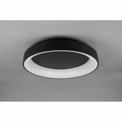 Trio Leuchten Trio Girona Deckenleuchte LED Schwarz, 1-flammig, Fernbedienung -LED Leuchten Verkäufe trio girona deckenleuchte 671290132 2
