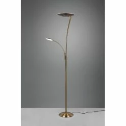 Trio Leuchten Trio Granby Deckenfluter LED Altmessing, 1-flammig -LED Leuchten Verkäufe trio granby deckenfluter 424310204 4