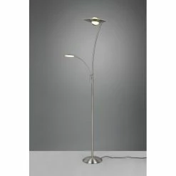 Trio Leuchten Trio Granby Deckenfluter LED Nickel-Matt, 1-flammig