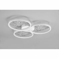 Trio Leuchten Trio Groovy Deckenleuchte LED Wei&szlig;, 1-flammig -LED Leuchten Verkäufe trio groovy deckenleuchte 642110331 2