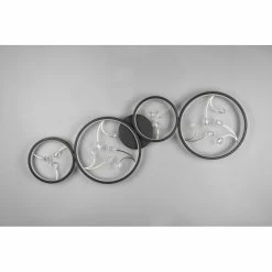 Trio Leuchten Trio Groovy Deckenleuchte LED Schwarz, 1-flammig -LED Leuchten Verkäufe trio groovy deckenleuchte 642110432 3