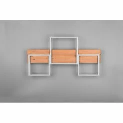 Trio Leuchten Trio Harper Deckenleuchte LED Schwarz, Weiß, Naturfarben, 1-flammig -LED Leuchten Verkäufe trio harper deckenleuchte 622910332 2