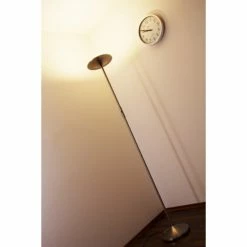 Trio Leuchten ARANGO Deckenfluter LED Nickel-Matt, 1-flammig