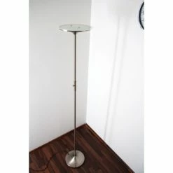 Trio Leuchten ARANGO Deckenfluter LED Nickel-Matt, 1-flammig -LED Leuchten Verkäufe trio leuchten arango deckenfluter 429110107 do1 9