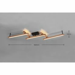 Trio Leuchten Bellari Deckenleuchte LED Braun, 1-flammig, Fernbedienung 14 Trio Leuchten Bellari Deckenleuchte LED Braun, 1-flammig, Fernbedienung -LED Leuchten Verkäufe trio leuchten bellari deckenleuchte 626410530 4