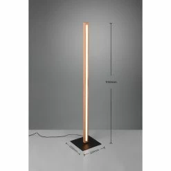 Trio Leuchten Bellari Stehleuchte LED Holz hell, 1-flammig 9 Trio Leuchten Bellari Stehleuchte LED Holz hell, 1-flammig -LED Leuchten Verkäufe trio leuchten bellari stehleuchte 426410130 3
