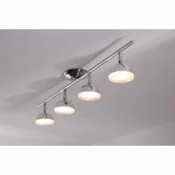 Trio Leuchten BOLOU Deckenleuchte LED Chrom, 4-flammig 25 Trio Leuchten BOLOU Deckenleuchte LED Chrom, 4-flammig -LED Leuchten Verkäufe trio leuchten bolou deckenleuchte 872810406 do1 10