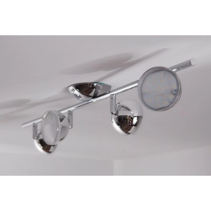 Trio Leuchten BOLOU Deckenleuchte LED Chrom, 4-flammig 12 Trio Leuchten BOLOU Deckenleuchte LED Chrom, 4-flammig – Bild 12