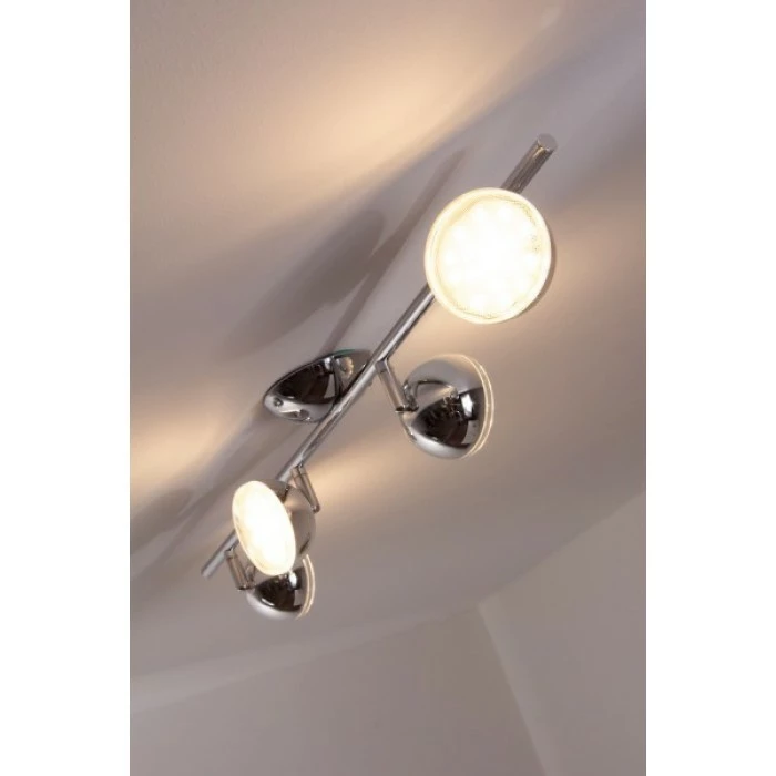 Trio Leuchten BOLOU Deckenleuchte LED Chrom, 4-flammig 15 Trio Leuchten BOLOU Deckenleuchte LED Chrom, 4-flammig – Bild 15