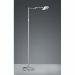 Trio Leuchten CALCIO Stehleuchte LED Nickel-Matt, 1-flammig