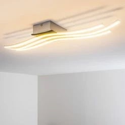 Trio Leuchten CATOKI Deckenleuchte LED Chrom, 1-flammig -LED Leuchten Verkäufe trio leuchten catoki deckenleuchte 676412406 3