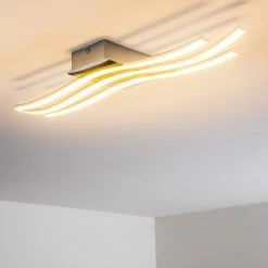 Trio Leuchten CATOKI Deckenleuchte LED Chrom, 1-flammig -LED Leuchten Verkäufe trio leuchten catoki deckenleuchte 676412406 9