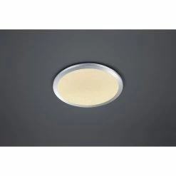 Trio Leuchten CESAR Deckenleuchte LED Chrom, 1-flammig