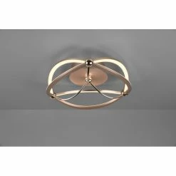 Trio Leuchten Charivari Deckenleuchte LED Messing, 1-flammig