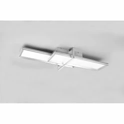 Trio Leuchten Charleston Deckenleuchte LED Aluminium, 2-flammig -LED Leuchten Verkäufe trio leuchten charleston deckenleuchte 672110505 11