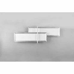 Trio Leuchten Charleston Deckenleuchte LED Aluminium, 2-flammig -LED Leuchten Verkäufe trio leuchten charleston deckenleuchte 672110505 3