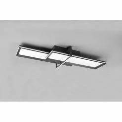 Trio Leuchten Charleston Deckenleuchte LED Anthrazit, 2-flammig -LED Leuchten Verkäufe trio leuchten charleston deckenleuchte 672110542 11