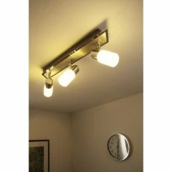 Trio Leuchten CLAPTON Deckenleuchte LED Chrom, Aluminium, Edelstahl, 3-flammig 14 Trio Leuchten CLAPTON Deckenleuchte LED Chrom, Aluminium, Edelstahl, 3-flammig -LED Leuchten Verkäufe trio leuchten clapton deckenleuchte 821410305 do1 3