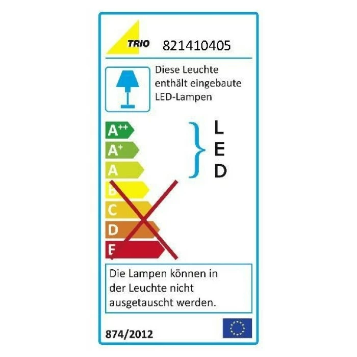 Trio Leuchten CLAPTON Deckenleuchte LED Chrom, Aluminium, Edelstahl, 4-flammig 8 Trio Leuchten CLAPTON Deckenleuchte LED Chrom, Aluminium, Edelstahl, 4-flammig – Bild 8