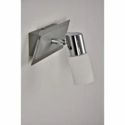 Trio Leuchten CLAPTON Wandleuchte LED Chrom, Aluminium, Edelstahl, 1-flammig -LED Leuchten Verkäufe trio leuchten clapton wandleuchte 821470105 do1 7